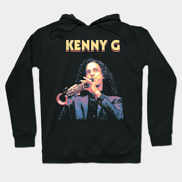 Kenny G Saxophone Hoodie by Bakul Jenang